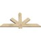 Ekena Millwork Kennewick Rough Sawn Timber Gable Bracket, Douglas Fir, 48"W x 24"H x 2"D x 4"F, 12/12 Pitch GBW048X24X0204KEN00RDF - alternate 2